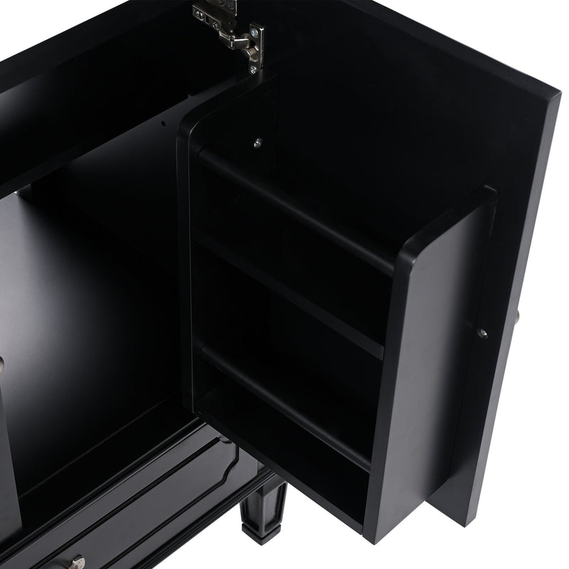 Bathroom Vanity With Sink, Soft Closing Door, Multi Functional Storage by HouseOfZazla