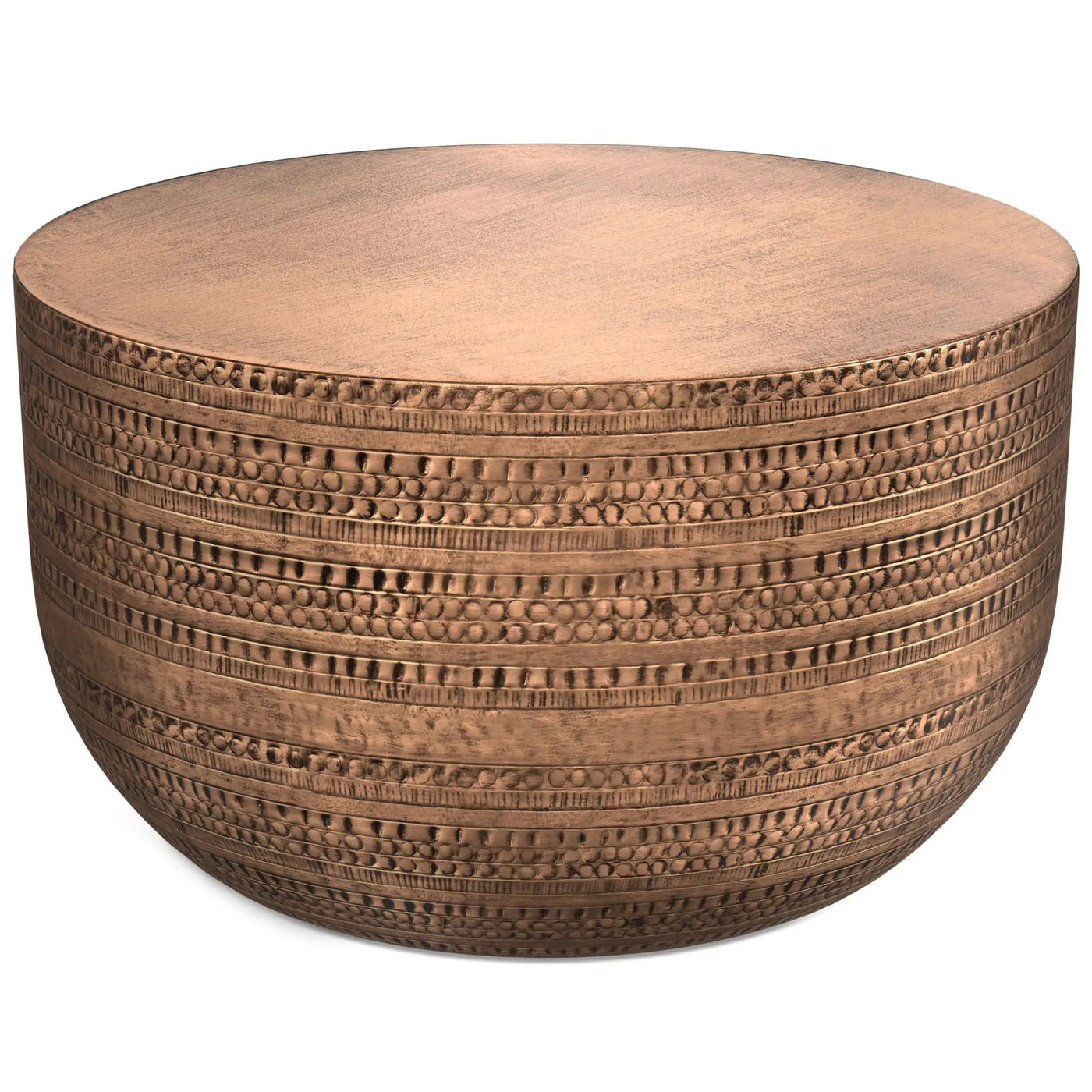 Johnsen - Handcrafted Metal Coffee Table by Unique Piece Furniture