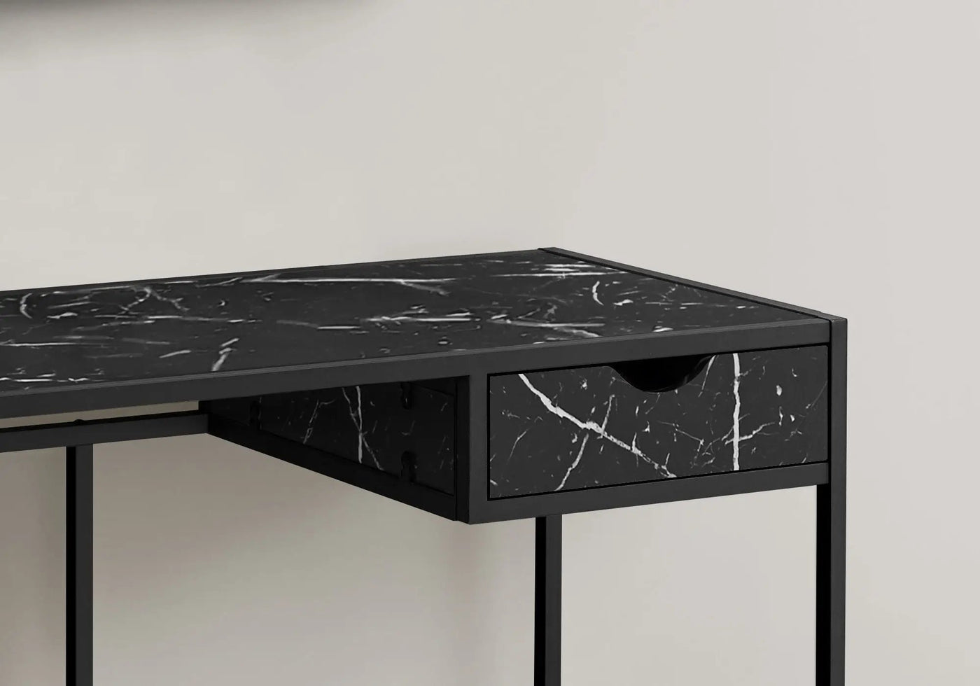 Computer Desk For Home Office, 1 Storage Drawer, Contemporary & Modern by HouseOfZazla