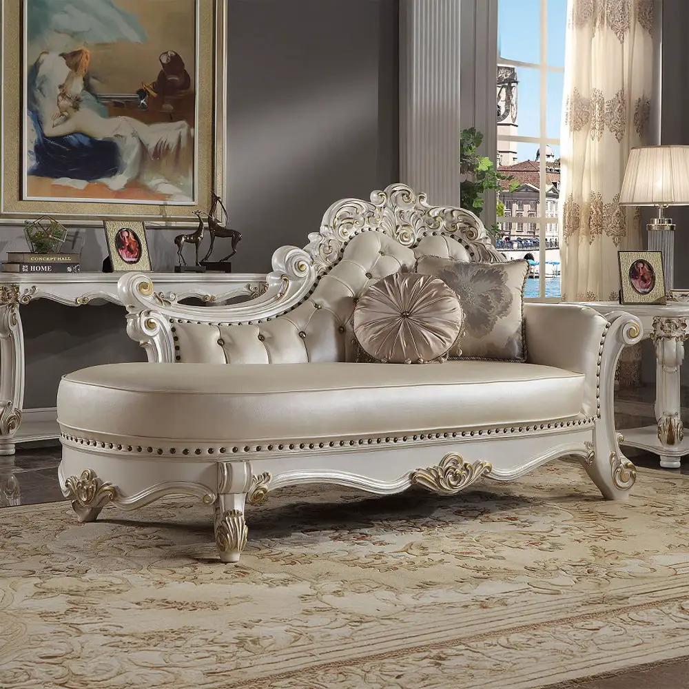 Vendome - Chaise w/2 Pillows by Unique Piece Furniture
