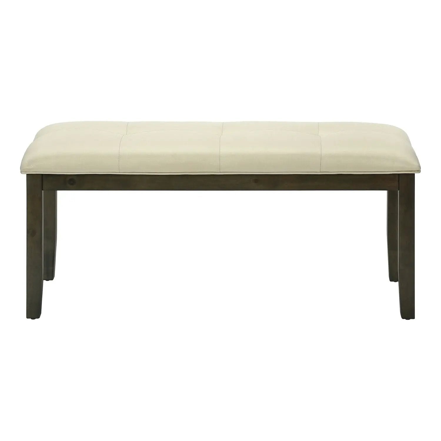 Bench, Rectangular, Hallway, Upholstered, Transitional - Cream by Unique Piece Furniture