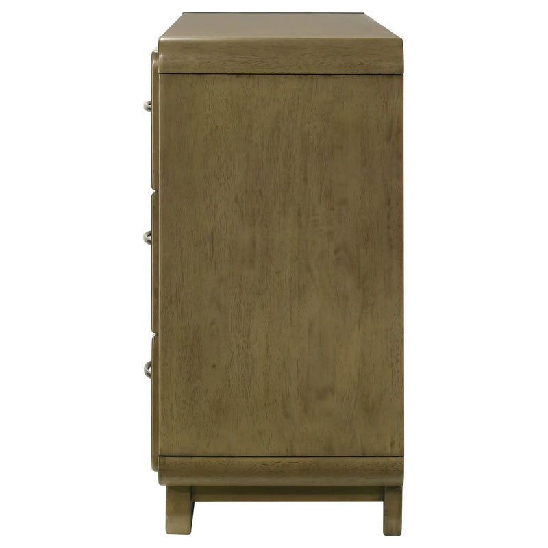Tully - 6 Drawer Dresser - Nutmeg Brown by HouseOfZazla