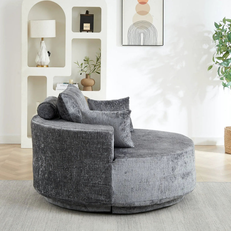 Swivel Chair With Rotating Base For Living Room by HouseOfZazla