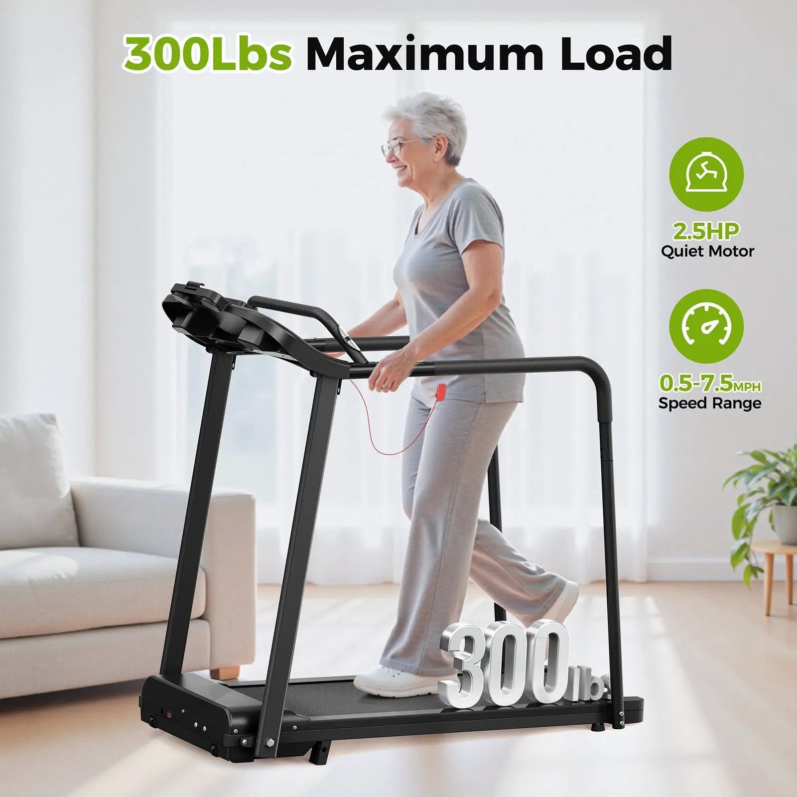 Walking Pad Treadmill for Seniors by HouseOfZazla