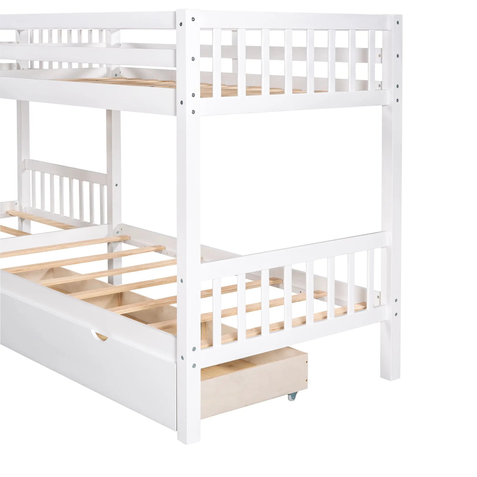 L Shaped Bunk Bed With Drawers by Unique Piece Furniture