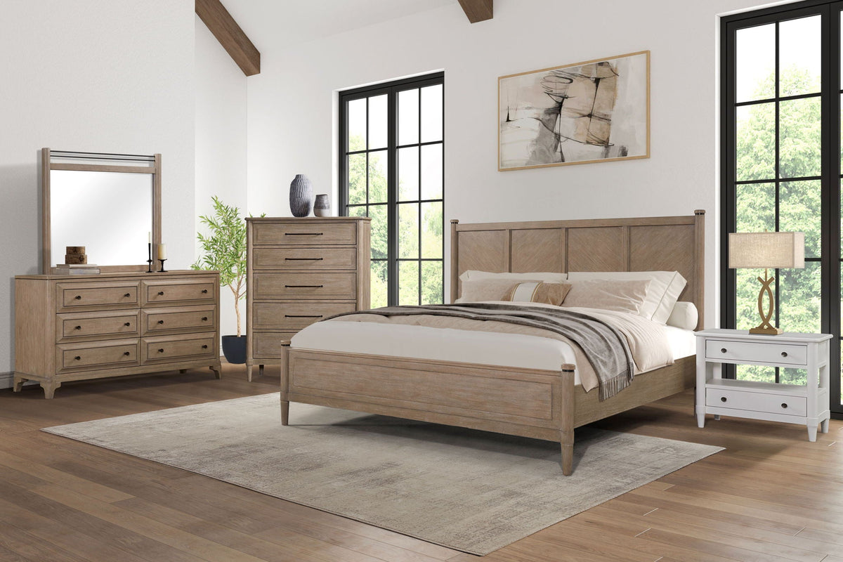 Transitional Style Lo-Post Bed, photo 5 of 5