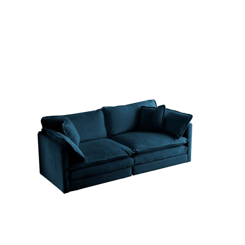 Modern Fabric Loveseat Sofa Couch for Living Room by HouseOfZazla