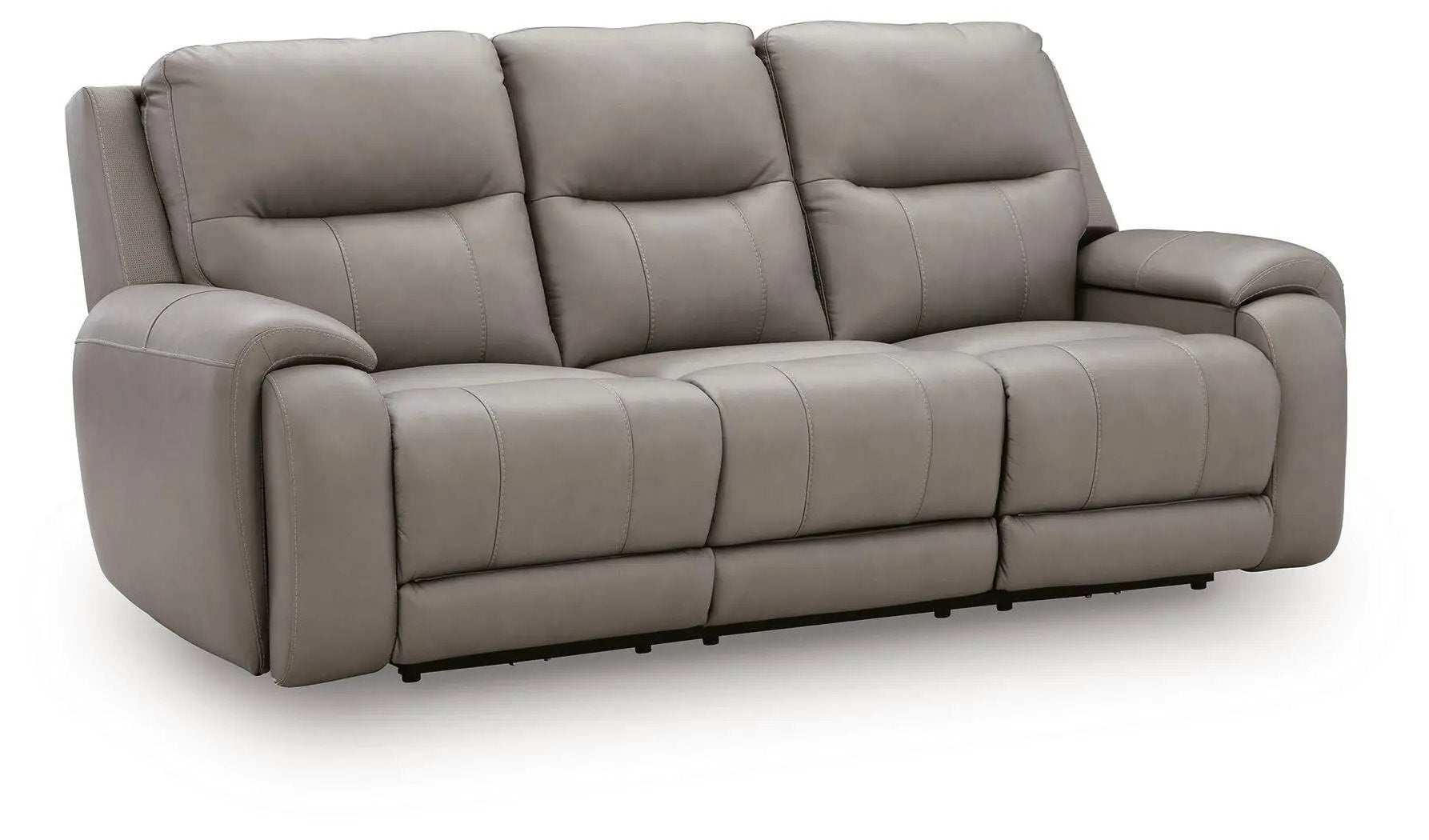 Real Moments - Power Reclining Sofa With Audio Seating - Ash by Unique Piece Furniture