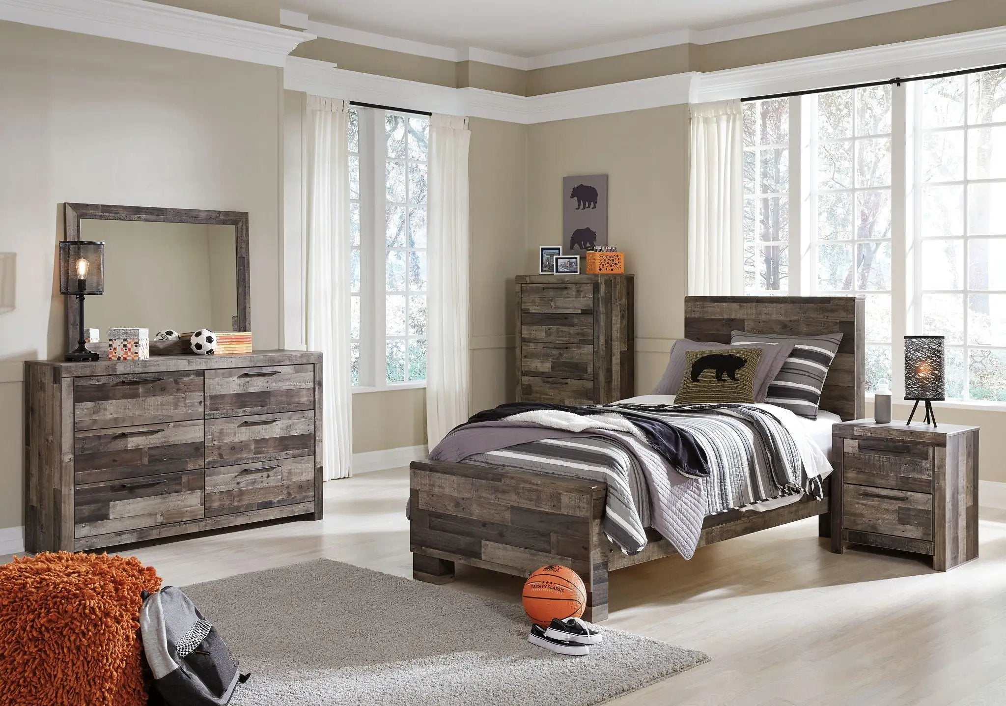 Derekson - Panel Bed by Unique Piece Furniture