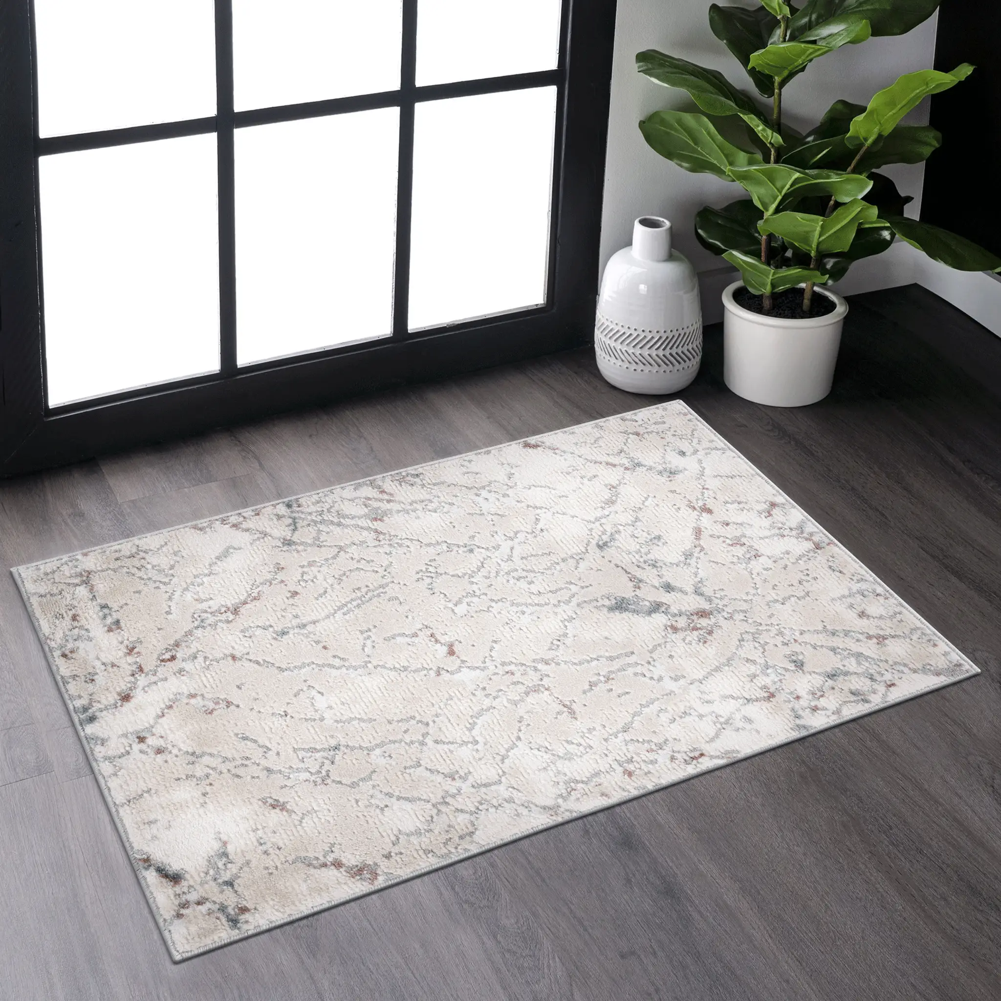 Marfi Collection 2.X3. Area Rugs by HouseOfZazla