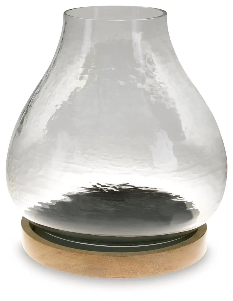 Adalisen - Candle Holder - Clear / Brown by Unique Piece Furniture