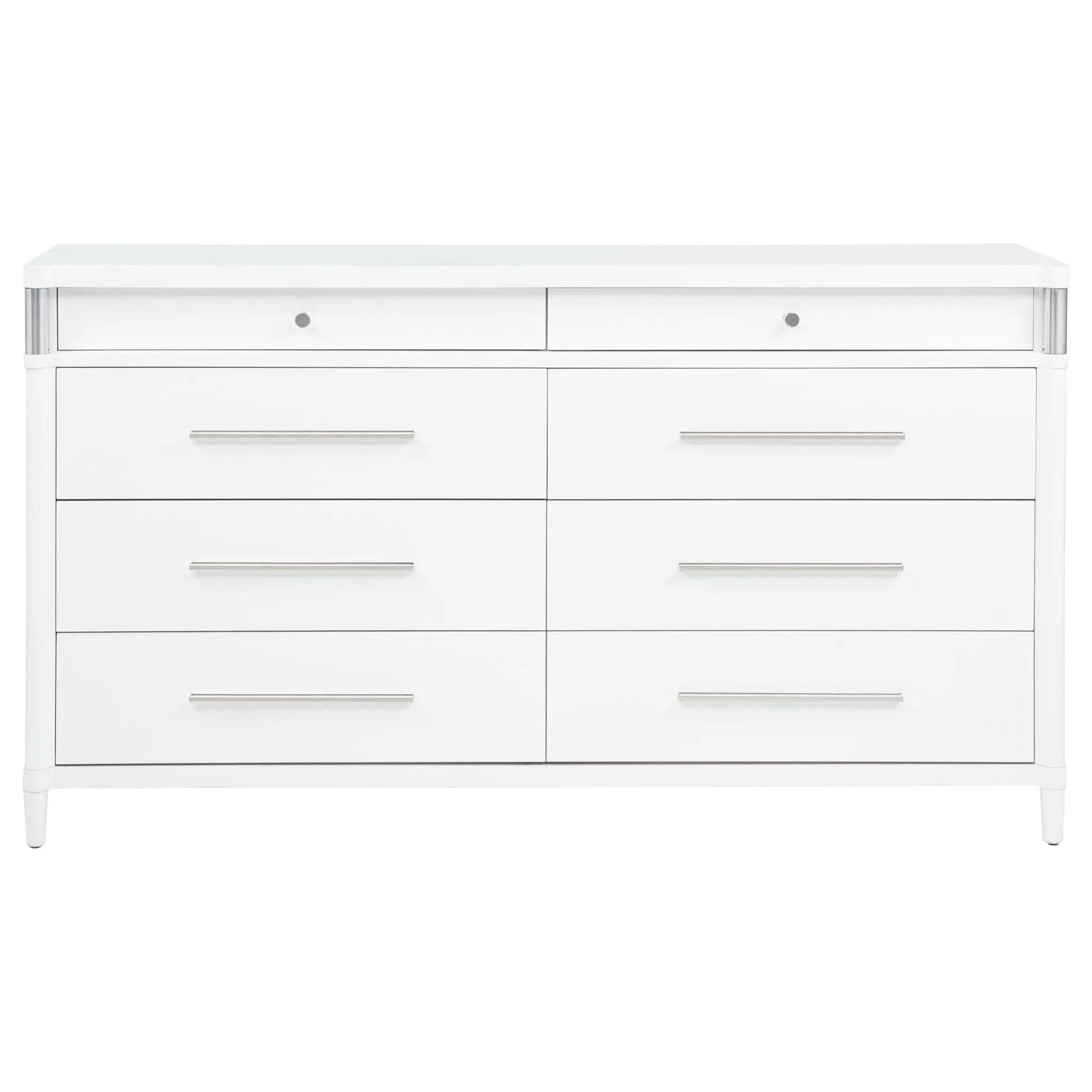 Gracemont 8-drawer Bedroom Dresser Cabinet White by Unique Piece Furniture