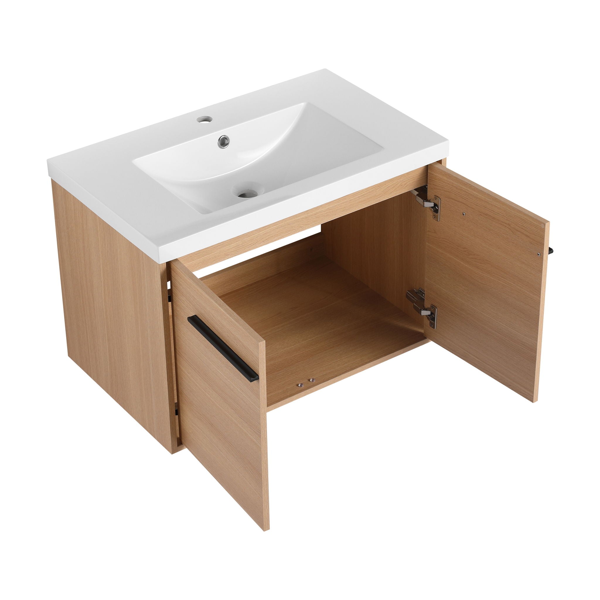 Bathroom Vanity Set With Resin Countertop Sink, 2 Doors by HouseOfZazla