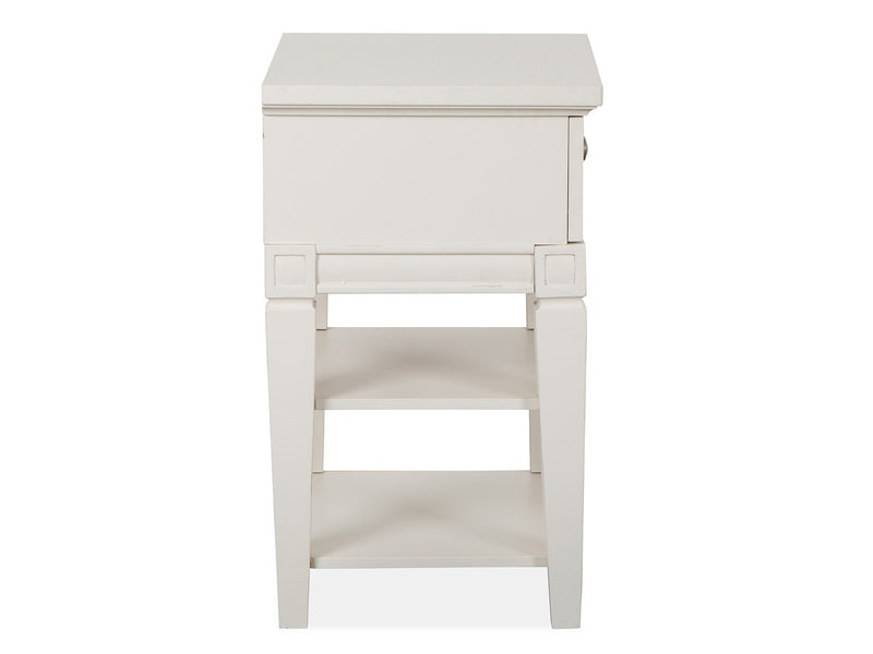 Willowbrook - Open Nightstand - Egg Shell White With Slight Rub Through, photo 7 of 7