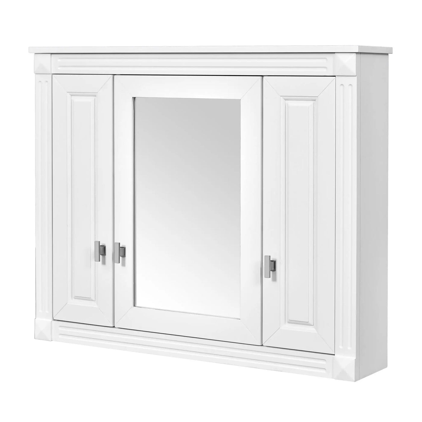 Wall Mounted Bathroom Cabinet With Mirror And 5 Shelves by HouseOfZazla