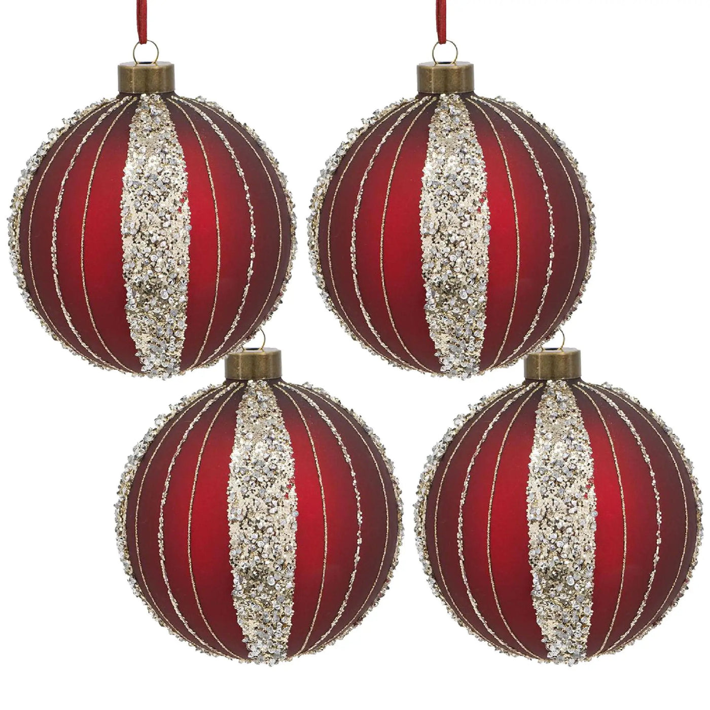 Christmas Ball Ornaments Tree Ornaments For Holiday Party Decorations by HouseOfZazla