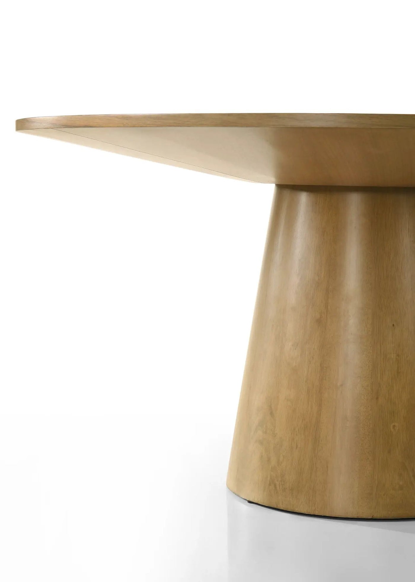 Jasper - Wide Contemporary Round Dining Table Set by HouseOfZazla