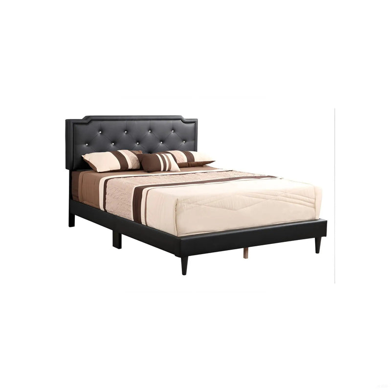 Button Tufted Bed Charming For Cozy Spaces by Unique Piece Furniture