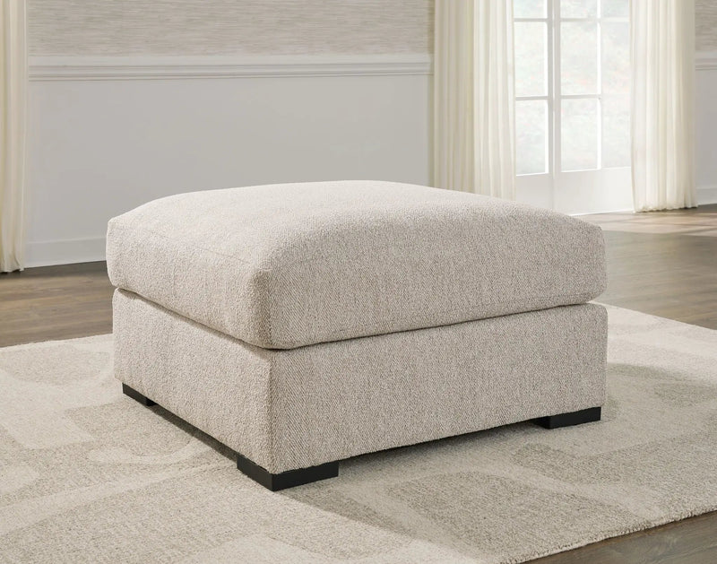 Ballyton - Oversized Accent Ottoman - Sand by Unique Piece Furniture