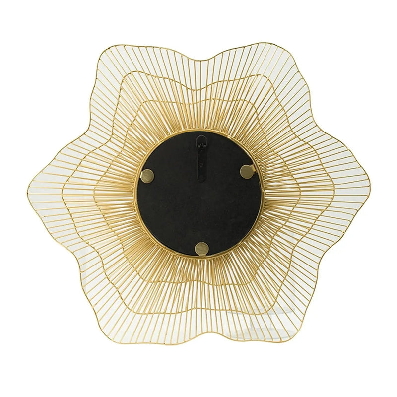 D27x2.4' Metal Starburst Wall Mirror, Wall Mounted Home Decor by HouseOfZazla