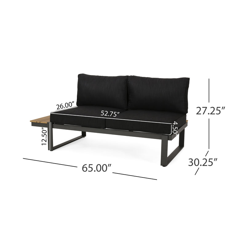 Sterling Left Arm Sofa Seater by HouseOfZazla