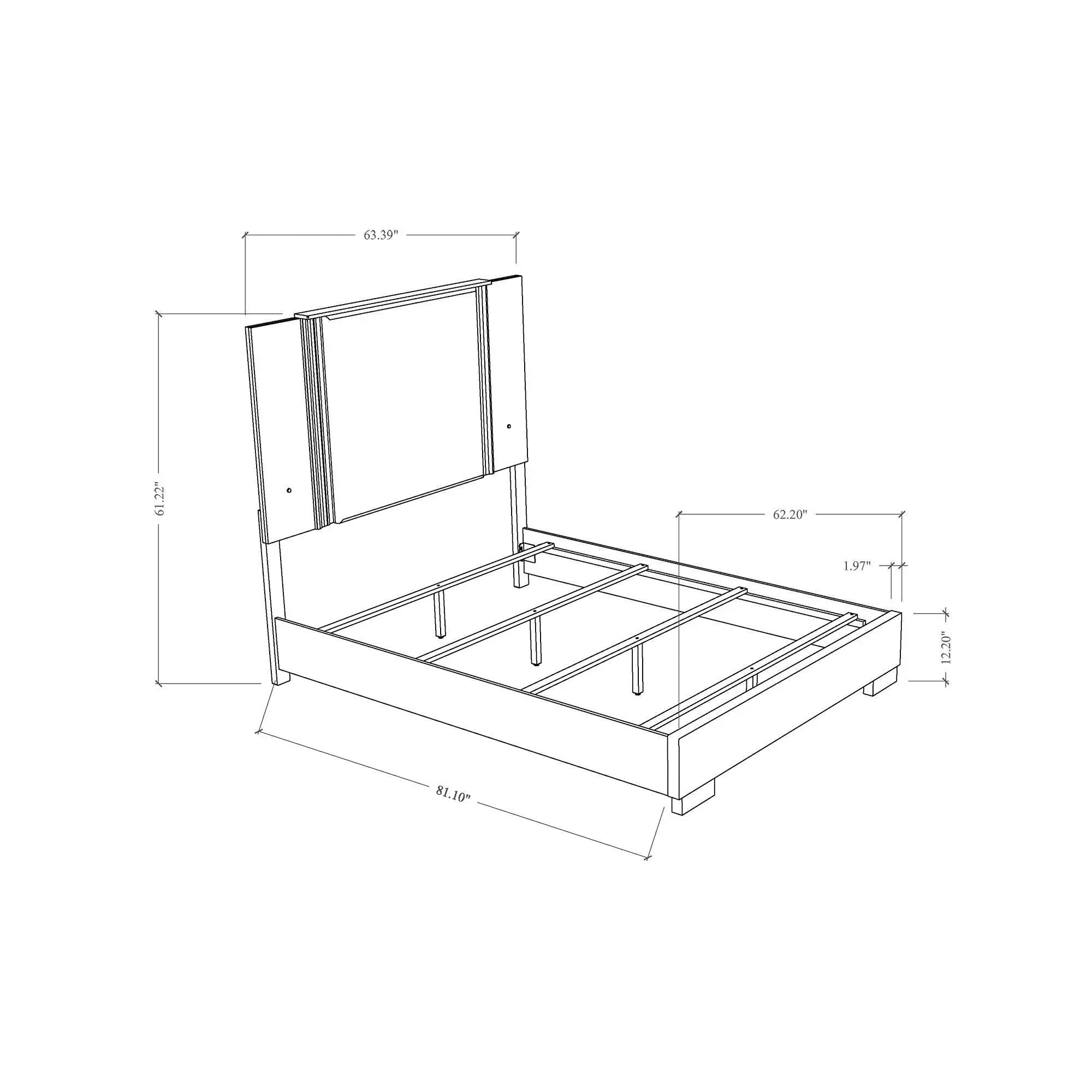 Moon - Bed & LED Accent Lighting by HouseOfZazla