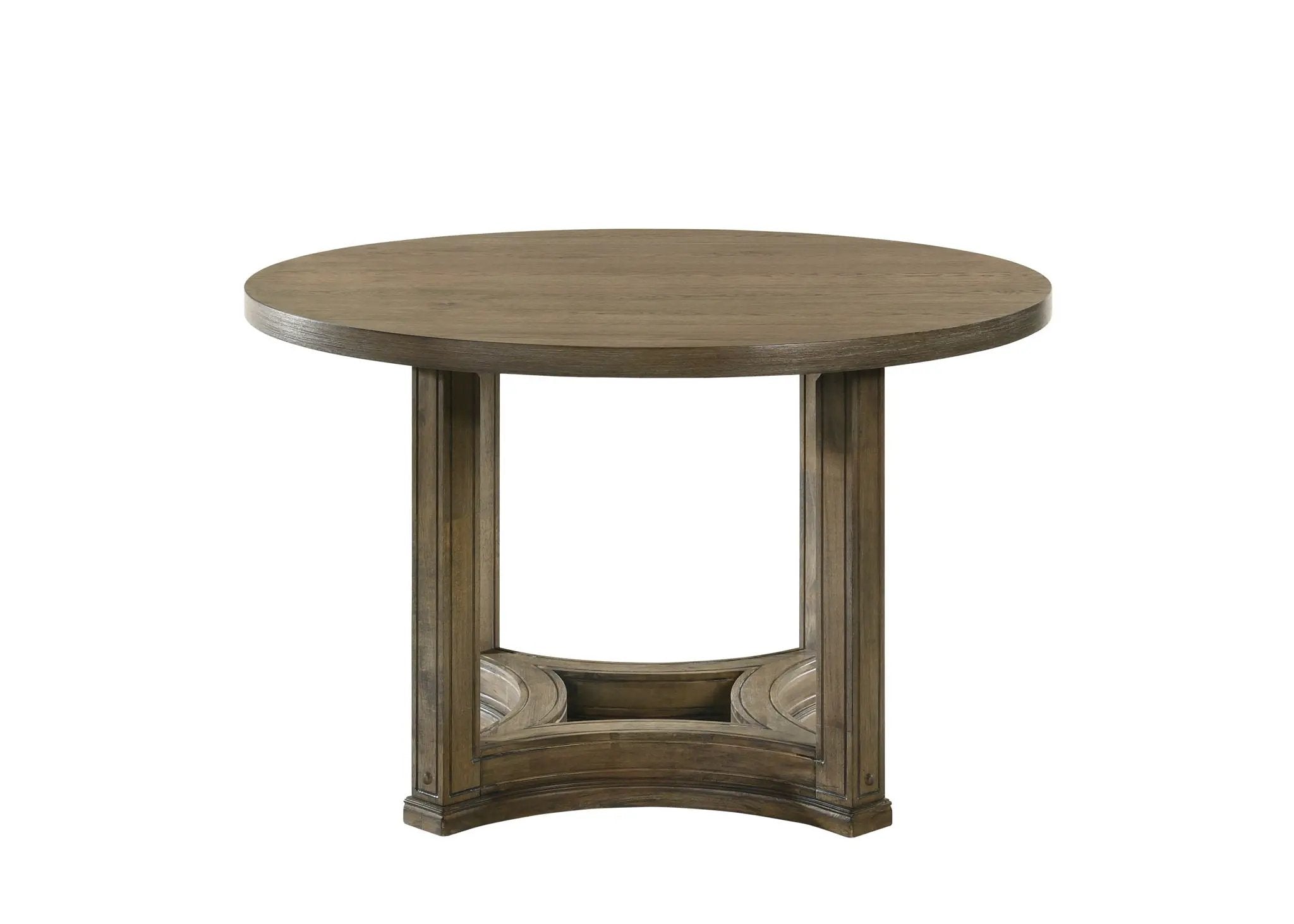 Parfield 5 Pieces Round Dining Room Set - Light Brown / Oak by HouseOfZazla