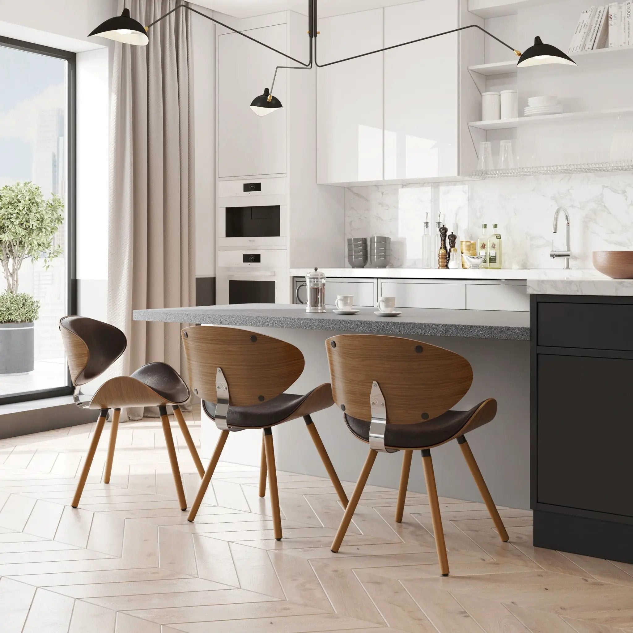 Marana - Mid Century Modern Dining Chair by Unique Piece Furniture
