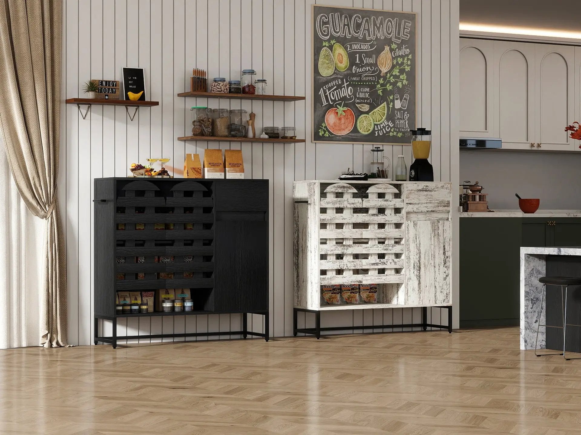 Farmhouse Sideboard Cabinet with Storage by HouseOfZazla