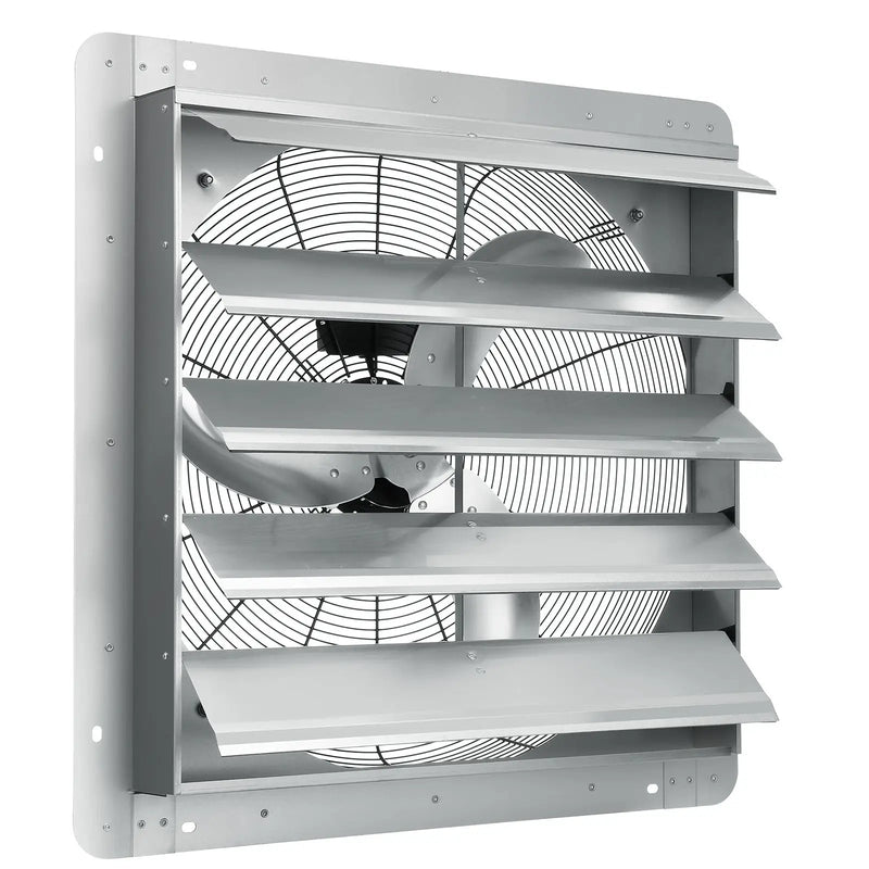 24'' Shutter Exhaust Fan with High-Speed 3320 CFM Airflow by HouseOfZazla