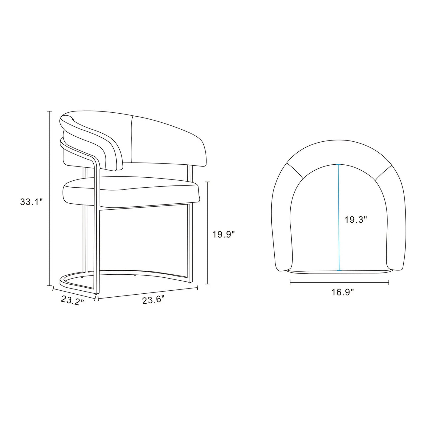 Augusta - Dining Chair by HouseOfZazla
