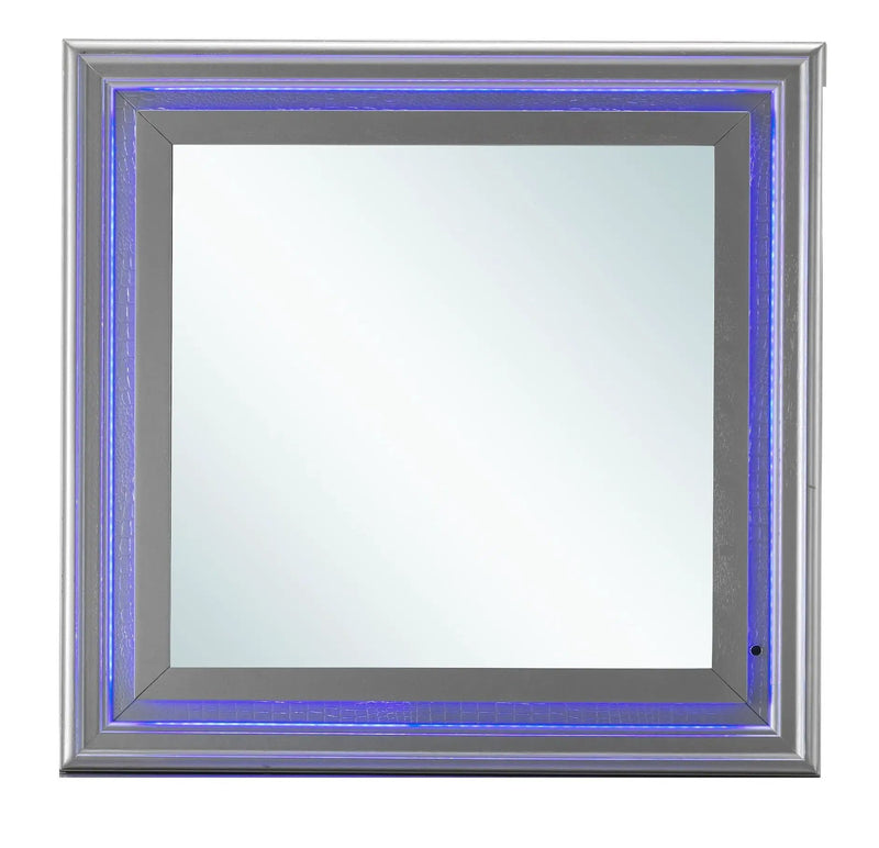 Lorana - Elegant Transitional LED Mirror by Unique Piece Furniture