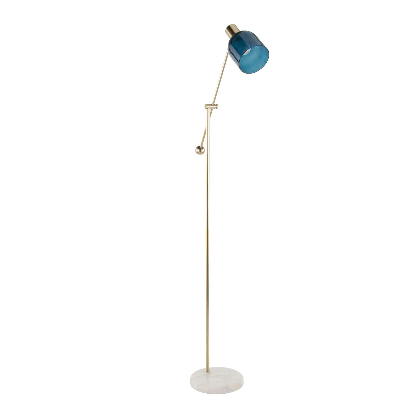 Marcel - Contemporary / Glam Floor Lamp by HouseOfZazla