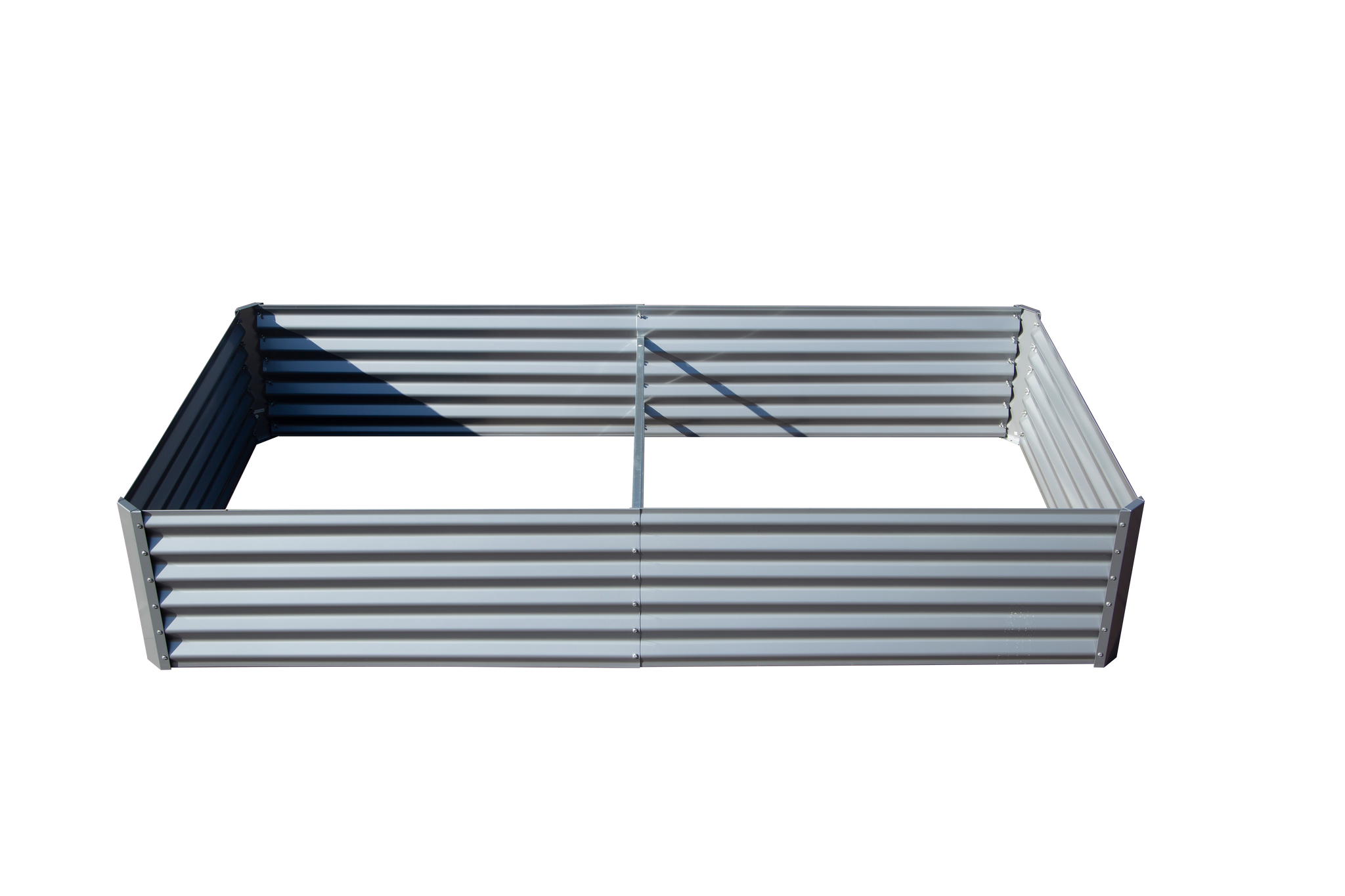 6x3x1ft Galvanized Raised Garden Bed by HouseOfZazla