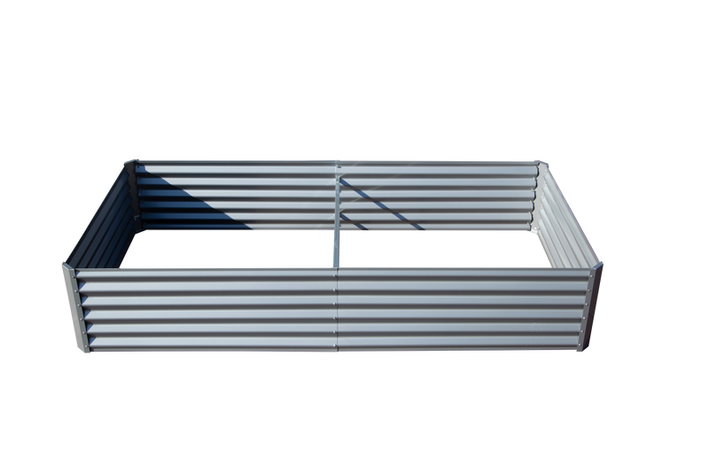 6x3x1ft Galvanized Raised Garden Bed by HouseOfZazla
