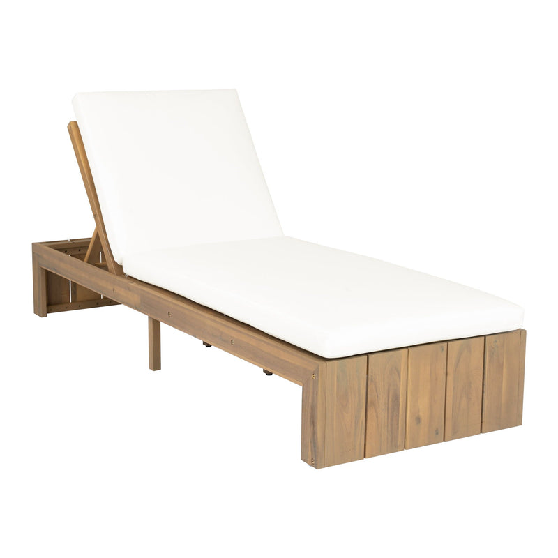 Adjustable Outdoor Chaise Lounge Patio Recliner With Removable Cushion by HouseOfZazla