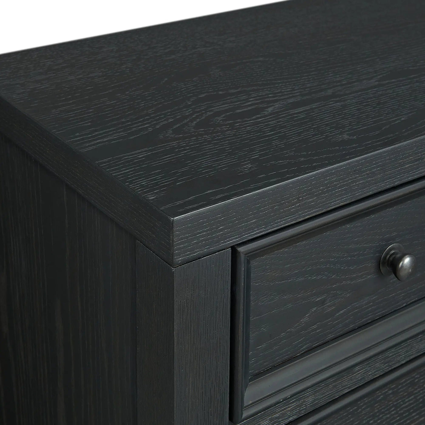 6 Drawer Chest With Knobs And Smooth Slides by HouseOfZazla