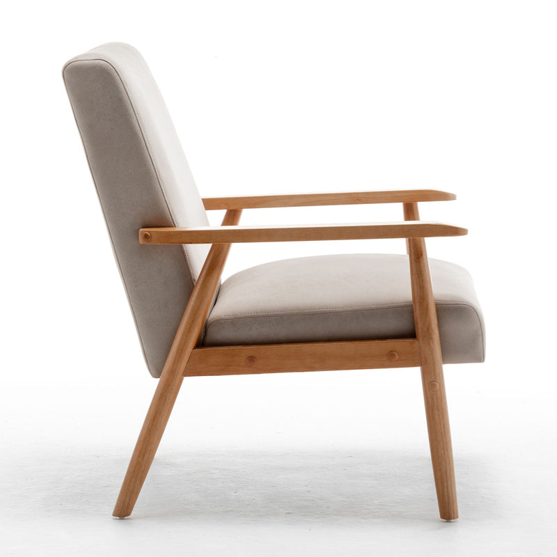 Wide Classic Mid-Century Modern Arm Chair by HouseOfZazla