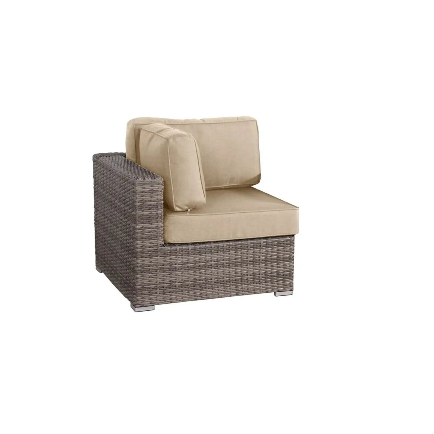 Wicker Outdoor Lounge Set With Cushions And Fire Pit by HouseOfZazla