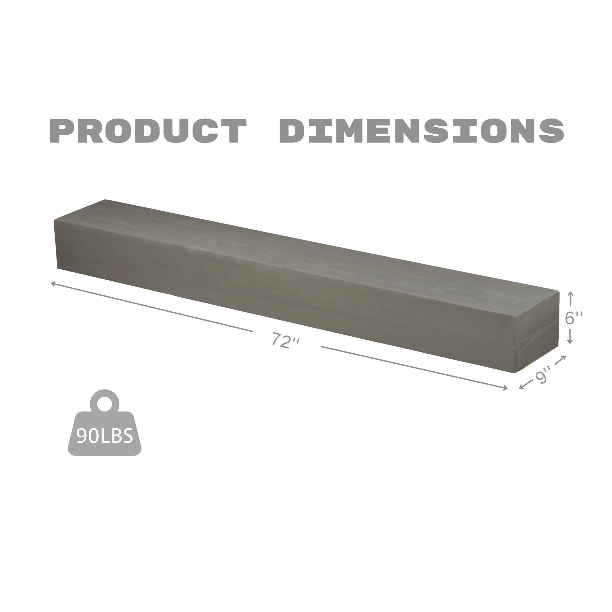 Fireplace Mantel Floating Shelf For Home Decor by Unique Piece Furniture