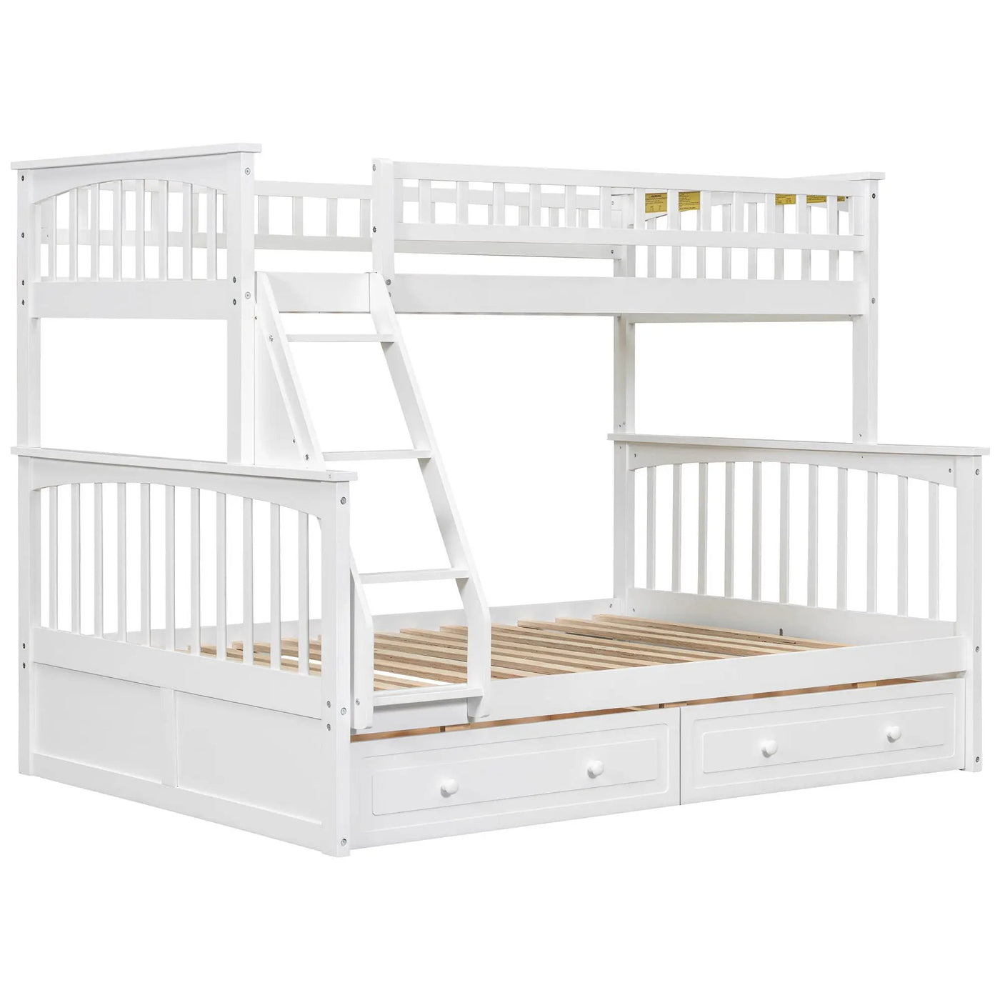 Bunk Bed With Drawers, Convertible Storage Bed by HouseOfZazla