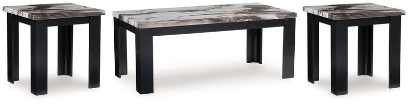 Jazmore - Occasional Table Set (Set of 3) - Dark Brown by Unique Piece Furniture