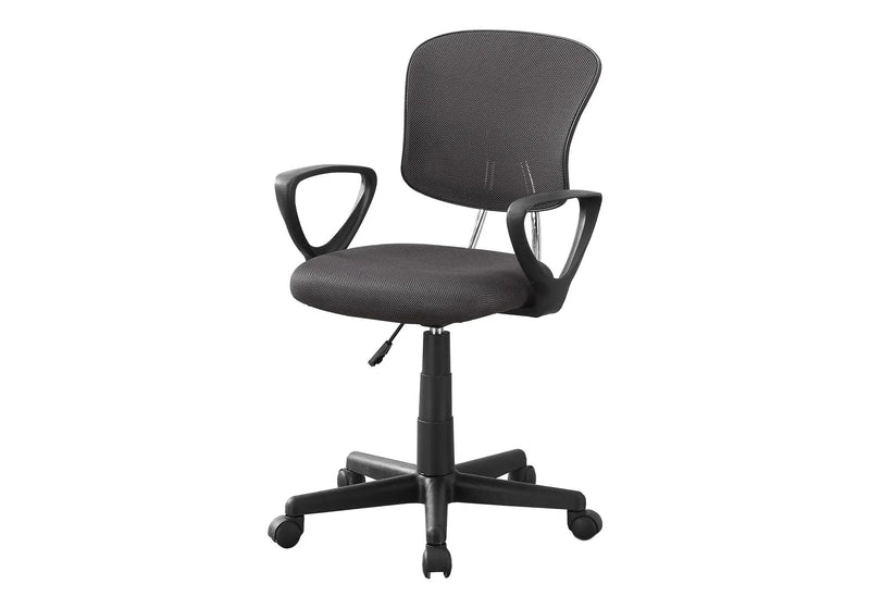 Office Chair, Adjustable Height, Swivel Ergonomic, Armrests, Contemporary by Unique Piece Furniture