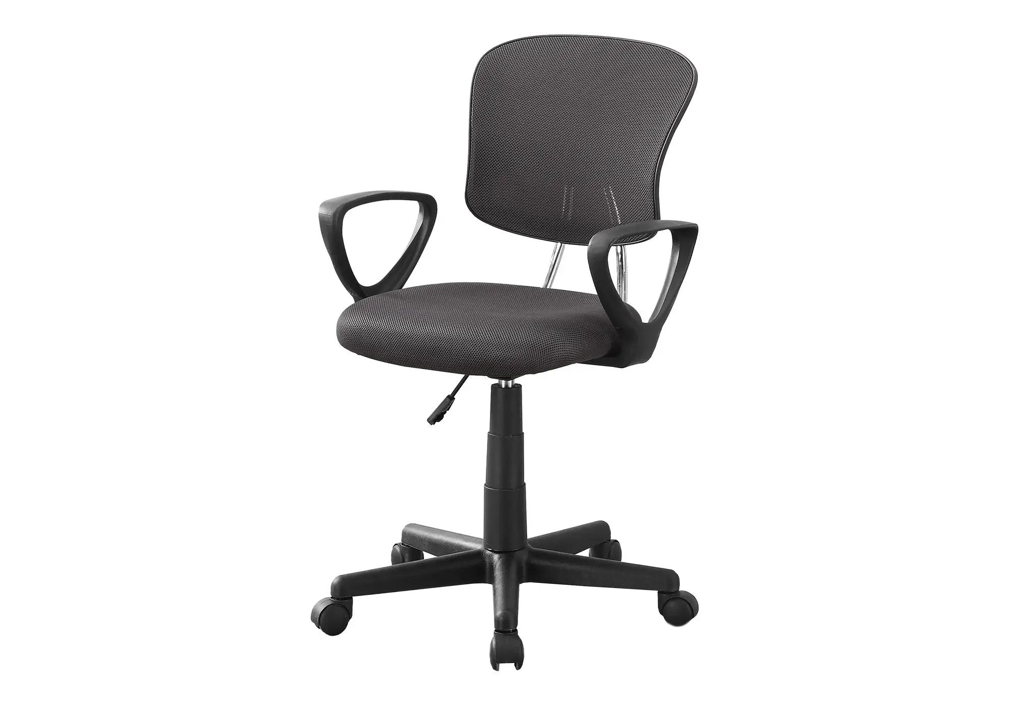 Office Chair, Adjustable Height, Swivel Ergonomic, Armrests, Contemporary by Unique Piece Furniture