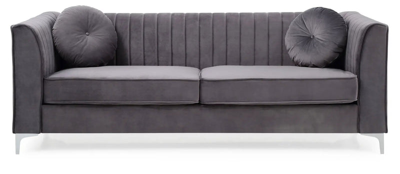 Delray - Micro Suede Sofa by Unique Piece Furniture