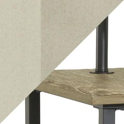 Shianne - Metal Tray Lamp - Black by Unique Piece Furniture