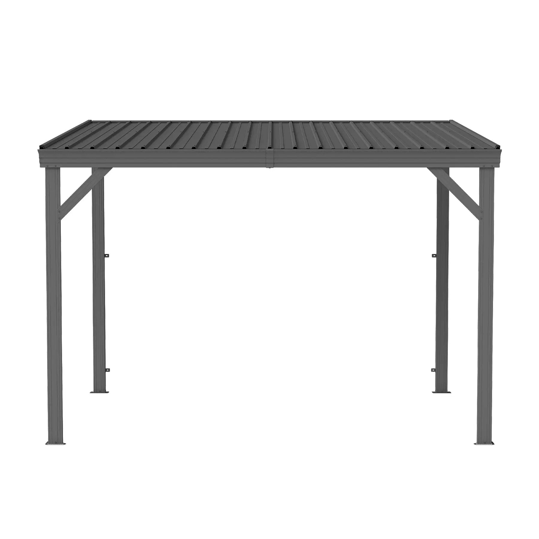 8' x 10' Lean To Gazebo with Upgraded Drainage System by HouseOfZazla