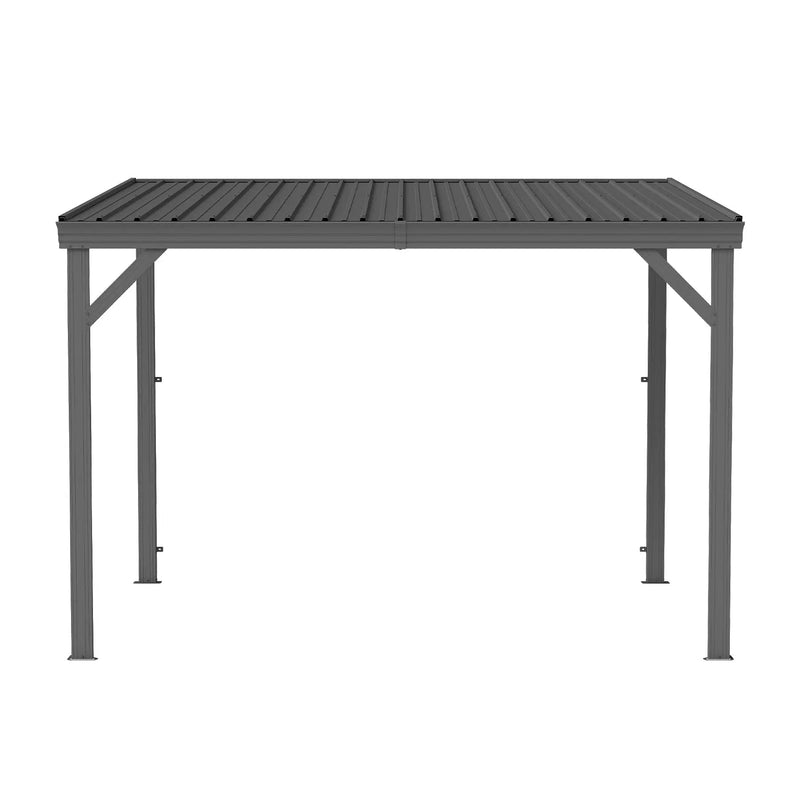 8' x 10' Lean To Gazebo with Upgraded Drainage System by HouseOfZazla