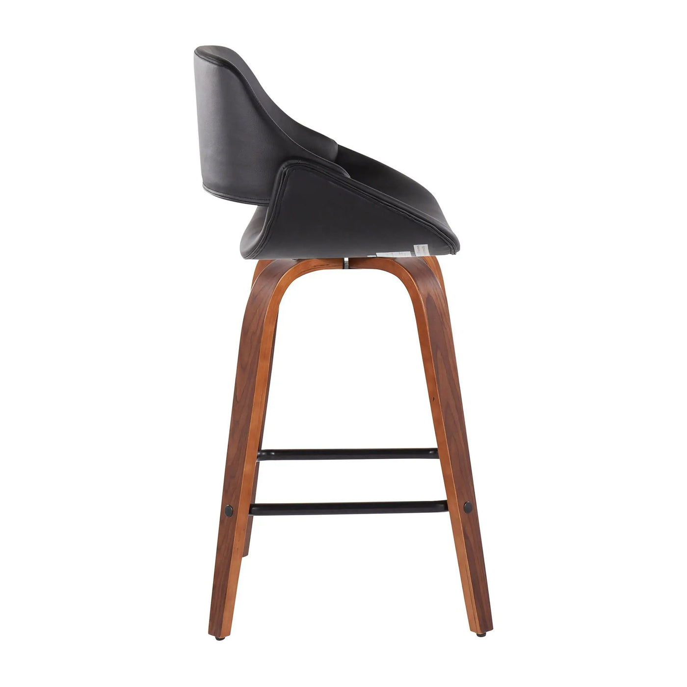 Fabrico - Mid-Century Modern, Counter Stool (Set of 2) by HouseOfZazla