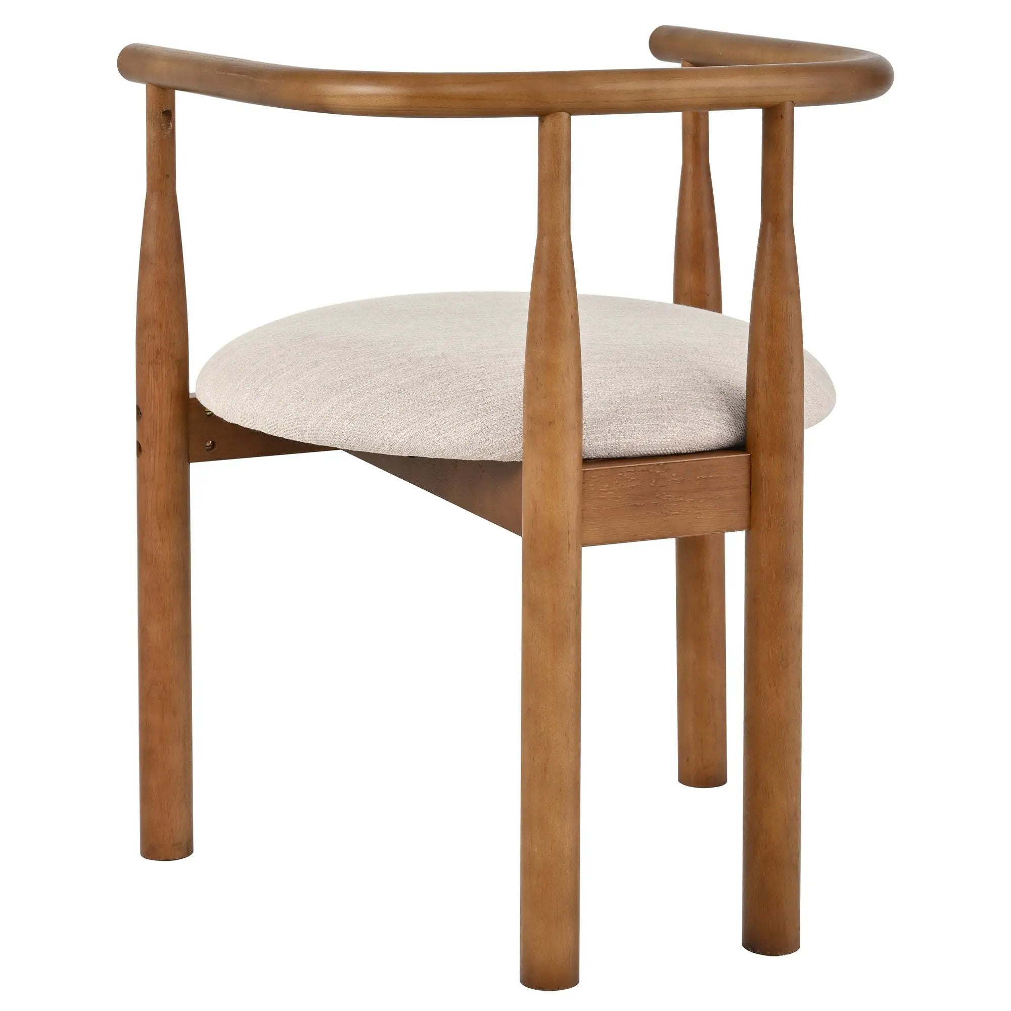 7 Pieces Modern Oval Dining Set, Rustic Farmhouse Solid Wood by HouseOfZazla